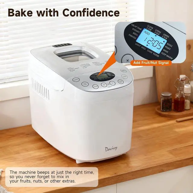 Alt view image 6 of 6 - 3.5LB Bread Maker wuth gloves+ ABS-blue Can Opener Combo Bundle