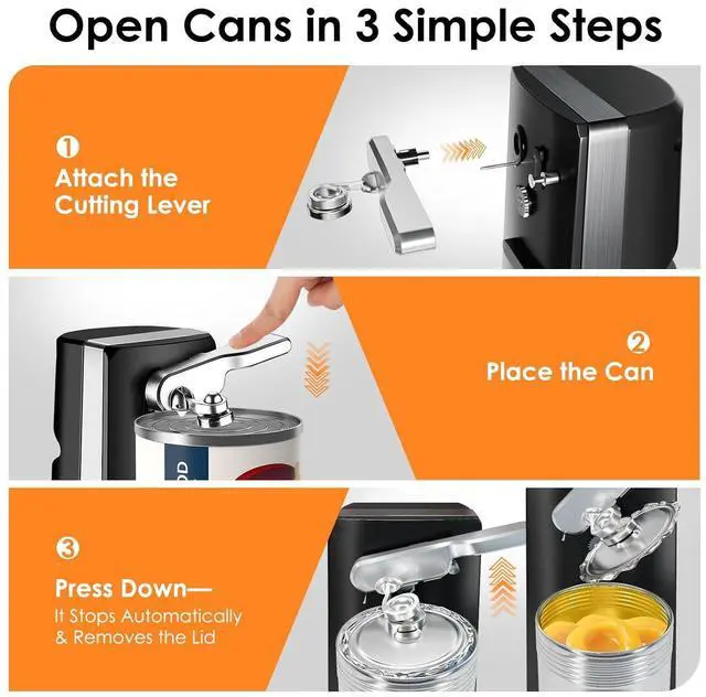 Alt view image 5 of 6 - 3.5LB Bread Maker+ ABS-black Can Opener Bundle Combo