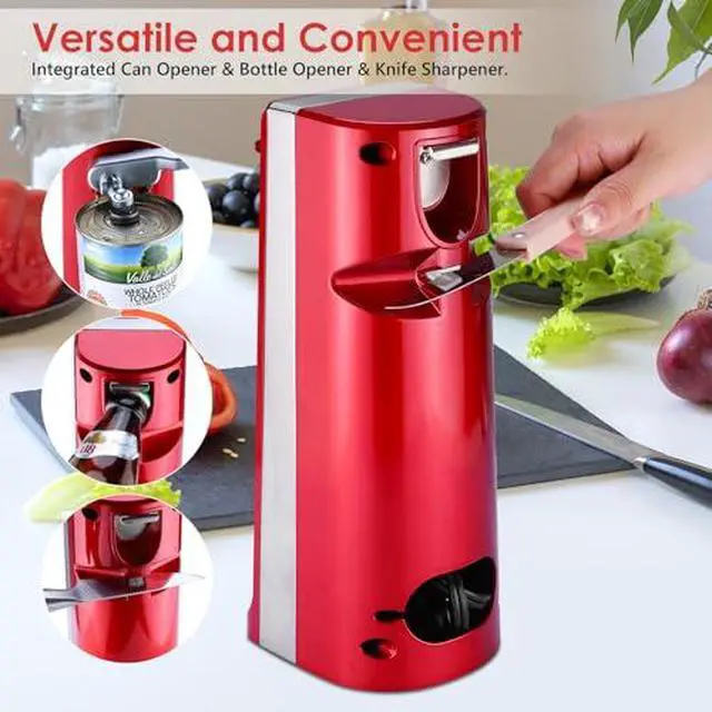 Alt view image 6 of 6 - 3.5LB Bread Maker+ ABS-Red Can Opener Combo Bundle
