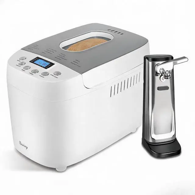 Main image of 3.3LB Bread Maker+Stainless Steel-black Can Opener Bundle Combo