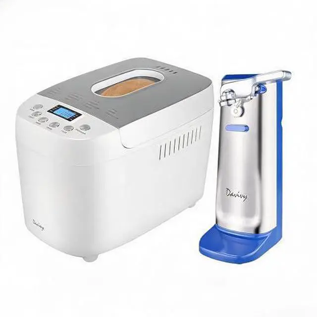Main image of 3.3LB Bread Maker+Stainless Steel-blue Can Opener Combo Bundle
