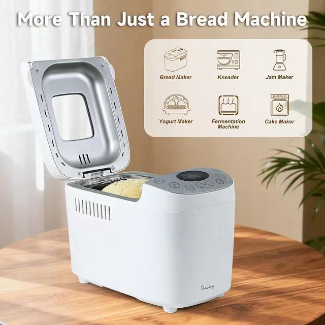 Alt view image 5 of 6 - 3.5LB Bread Maker wuth gloves+ ABS-blue Can Opener Combo Bundle