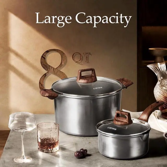 Alt view image 6 of 7 - 26pcs Pots and Pan Set Nonstick, Cookware Sets