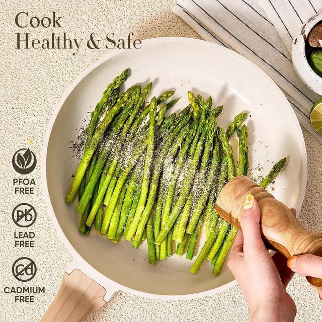 Alt view image 3 of 7 - 44pcs Pots and Pans, Nonstick Cookware Sets with Bakeware