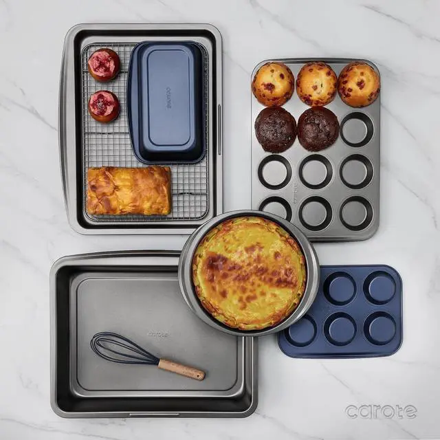 Alt view image 5 of 7 - 49pcs Pots and Pans Set, Nonstick Cookware Set with Bakeware