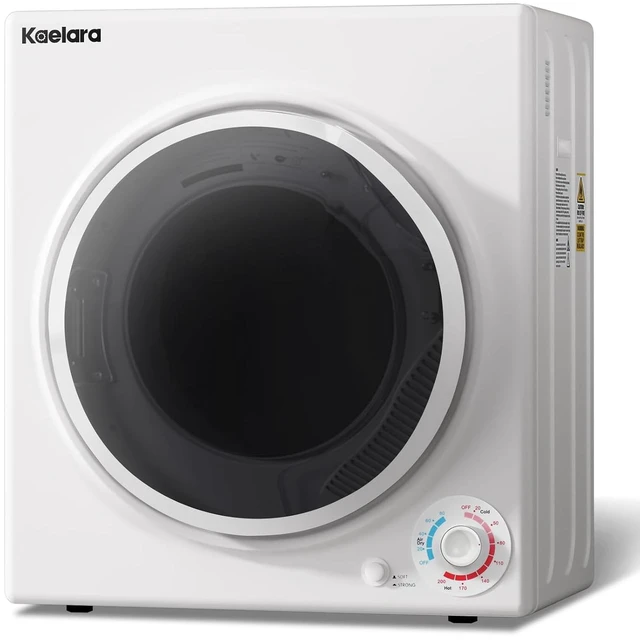 Main image of Portable Dryer, 3.5 Cu.ft Portable Dryers for Laundry with Stianless Steel Tub, 1500W Clothes Dryer Machine for Home, Apartment, 4 Dring Mode, Auto-shutt off, White