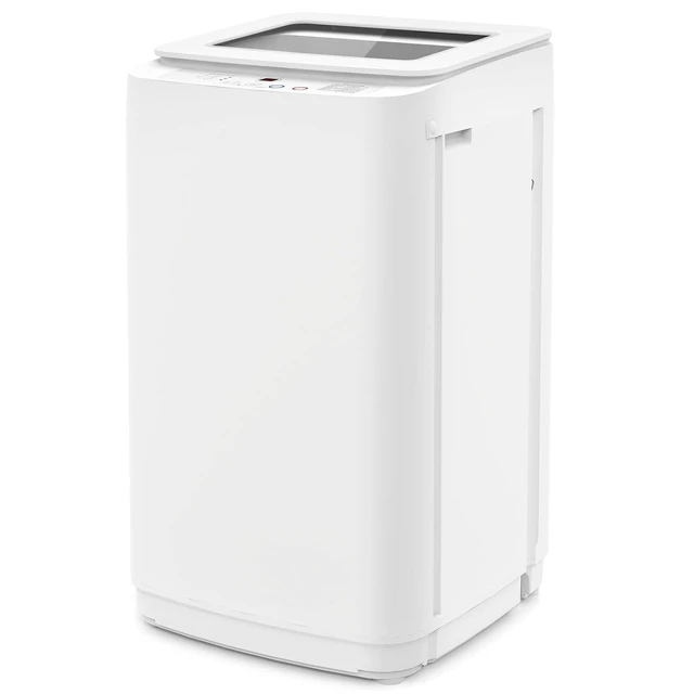 Main image of Portable Washing Machine, 0.9 cu.ft Compact Fully Automatic Washer with Drain Pump, 10 Programs, 3 Water Levels, Small Washer Dryer Combo for Apartment, RV, Dorm