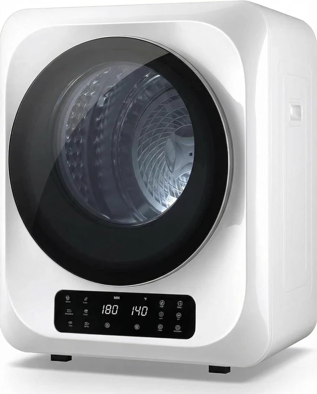 Main image of 1.8 CU. FT. Portable Dryers for Laundry, 120V Clothes Dryer
