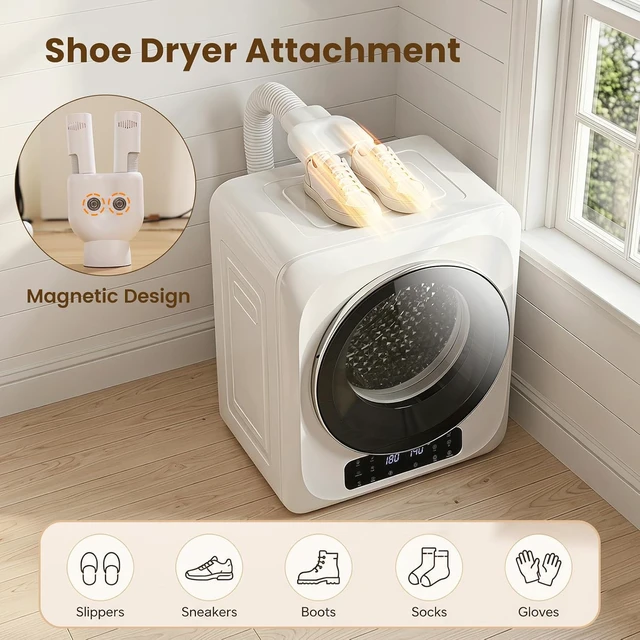 Alt view image 5 of 7 - 1.8 CU. FT. Portable Dryers for Laundry, 120V Clothes Dryer