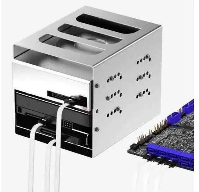 Alt view image 7 of 7 - 3PACK SATA Cable III 3 Pack 90 Degree Straight to Right Angle 6Gbps HDD SDD SATA Data Cable with Locking Latch 50cm 18 Inch for SATA HDD, SSD, CD Driver, CD Writer, White