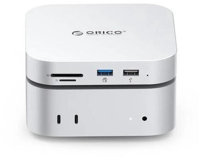 Main image of MiniMate SE Mac mini M4 512GB Storage & Docking Station, External SATA SSD (Non-Removable) 5Gbps(480MB/s), USB A*4, USB-C, SD/TF 3.0, 3.5mm Audio, Includes 2 Cables M4SE