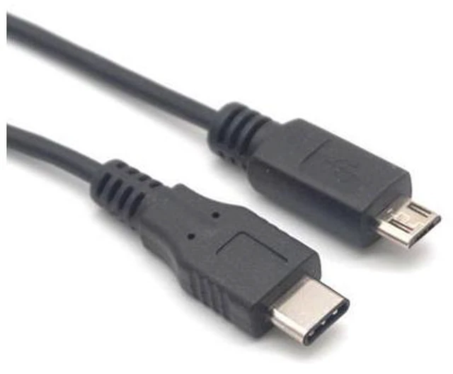 Alt view image 5 of 7 - Micro USB to Type-c USB-C Adapter Cable for Samsung usb c to micro 5p Charging Cable for Macbook USB-C Android Device