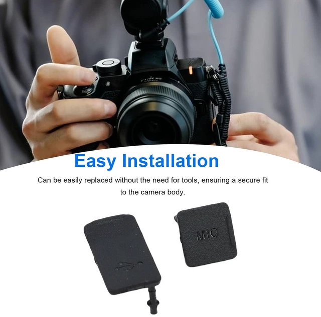 Alt view image 2 of 7 - Rubber Camera USB Port Cover Cap for Z50 G1, Protective Cover with High Elasticity and Refined Texture, Designed for Easy Replacement without Tools