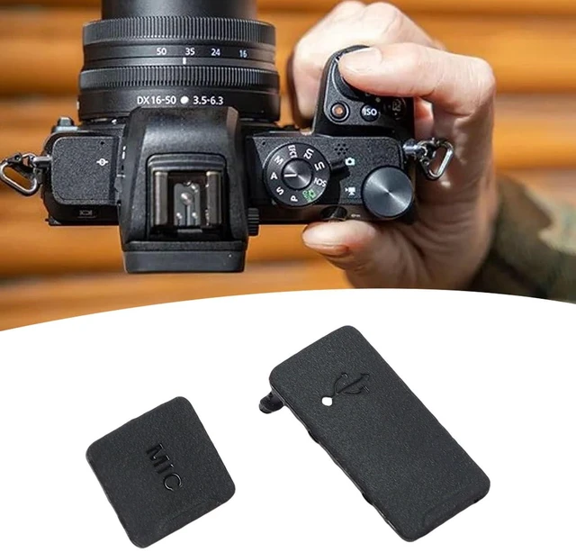 Alt view image 6 of 7 - Rubber Camera USB Port Cover Cap for Z50 G1, Protective Cover with High Elasticity and Refined Texture, Designed for Easy Replacement without Tools