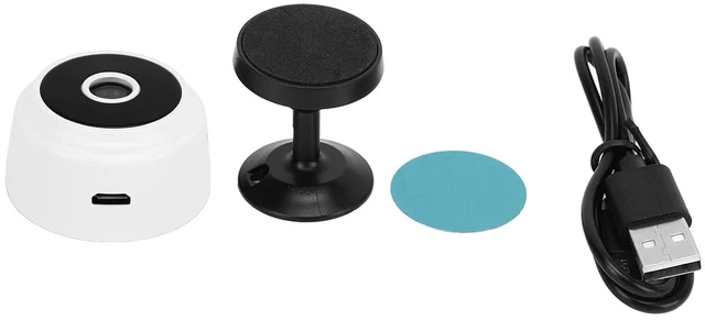 Main image of Mini Camera, 1080P Security Camera with Night Mode Motion Detection, Magnetic Sports Camera with Built in Battery, for Pet Baby Elderly Nanny Outdoor (White)