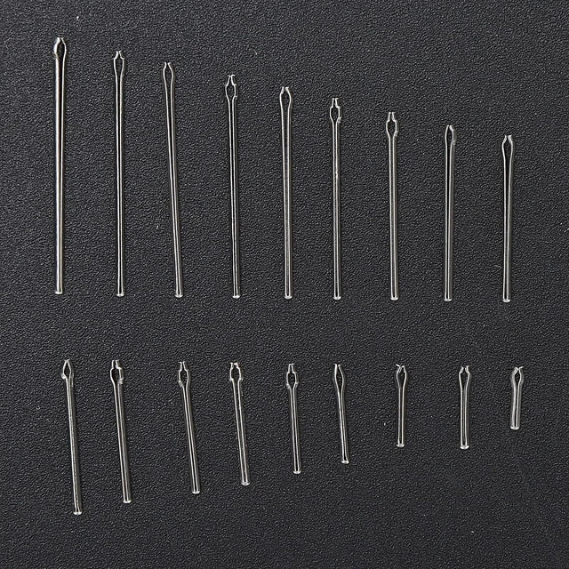 Alt view image 4 of 7 - 360Pcs Watch Pins Stainless Steel Watchband Link Cotter Spring Bar Repairing Kit with 18 Sizes, Transparent Storage Box, Professional Watch Repair Tools