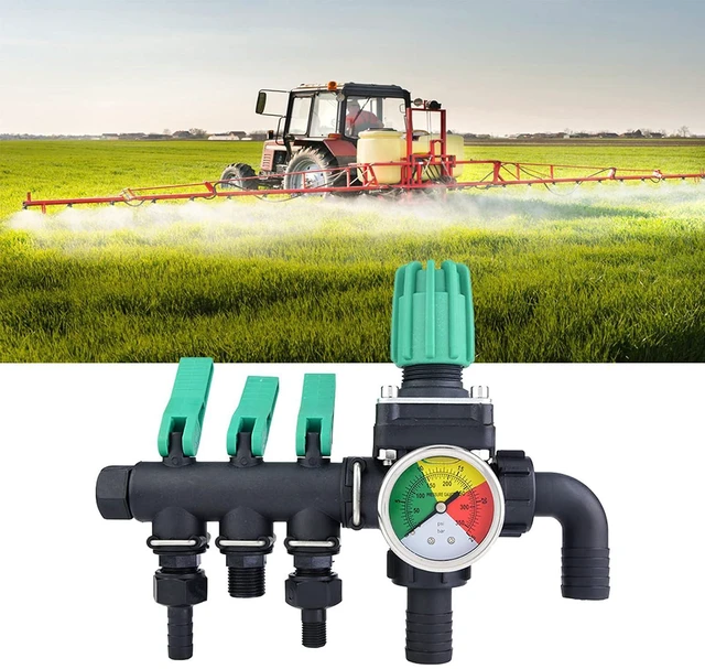 Alt view image 4 of 7 - Agricultural Sprayer Control Valve,3 Way Water Control Valve,3 Way Water Splitter,Sprayer Control Valve, and Resistant,Applicable Fields:, Animal Husbandry and