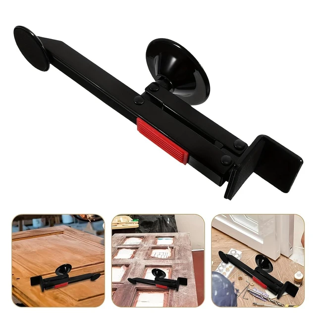 Alt view image 6 of 7 - Door and Board Lifter, 360° Swivel Type Door Lifter Installation Tool, Supports up to 75kg / 165.3lb Load Bearing, Handsfree Door Foot Panel Lifter for Carpenters