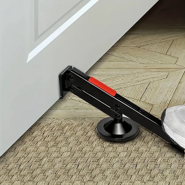 Alt view image 7 of 7 - Door and Board Lifter, 360° Swivel Type Door Lifter Installation Tool, Supports up to 75kg / 165.3lb Load Bearing, Handsfree Door Foot Panel Lifter for Carpenters