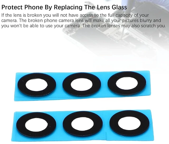 Alt view image 3 of 7 - Z Fold 5 5G F946 Rear Camera Lens Glass Replacement, Premium Glass with Pre Installed Adhesive, Repair Tools for Phone Camera Lens, Ideal for Damaged or Broken