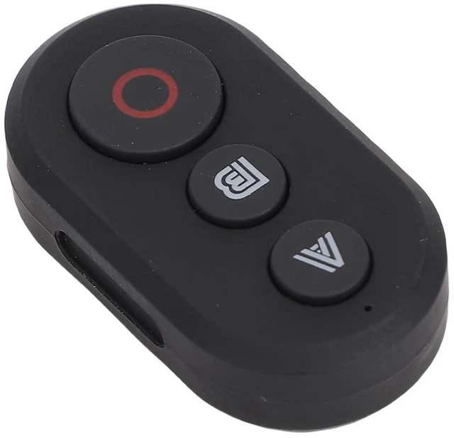 Alt view image 4 of 7 - Wireless Camera Remote Control, Portable BT Camera Remote Rechargeable Sports Camera Controller with Wrist Strap and Mount, for GP 8 9 10 11 12 13 Series Action Cameras