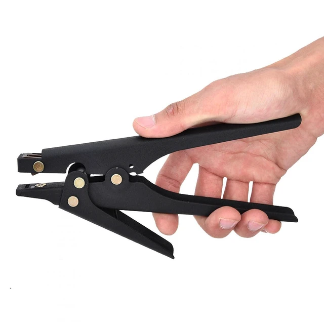 Alt view image 4 of 7 - Nylon Tie Tensioning Tool,2.4~9mm Nylon Tie Fastening Gun, Tie Fastener,Binding And Cutting Function,for Quick Fastening Cable Wire,And Cut The Reminder Part Of Tie
