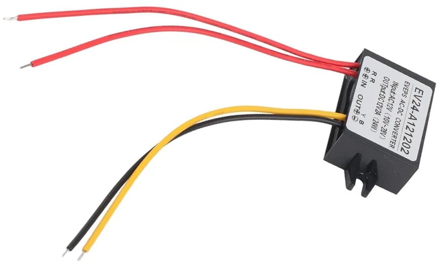 Alt view image 2 of 7 - ACDC Converter, Overcurrent Overvoltage, Overcurrent, Short Circuit DC 12V Power Supply, Ip67 for Fan Car Screen Motor (2A)
