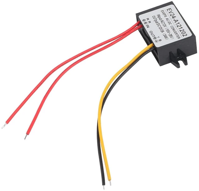 Alt view image 5 of 7 - ACDC Converter, Overcurrent Overvoltage, Overcurrent, Short Circuit DC 12V Power Supply, Ip67 for Fan Car Screen Motor (2A)