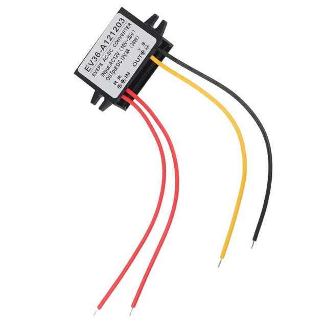 Alt view image 3 of 7 - ACDC Converter, Overcurrent Overvoltage, Overcurrent, Short Circuit DC 12V Power Supply, Ip67 for Fan Car Screen Motor (3A)