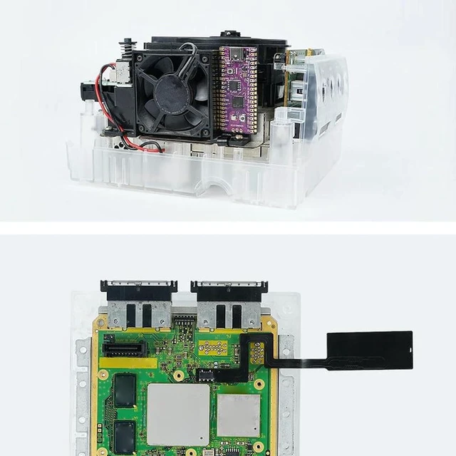 Alt view image 4 of 7 - for Pi Picoboot FPC Cable, FPC Cable with 3 Silicone Thermal Pads, Pi Gaming Compatibility, with Bendable Tape, Data Stability