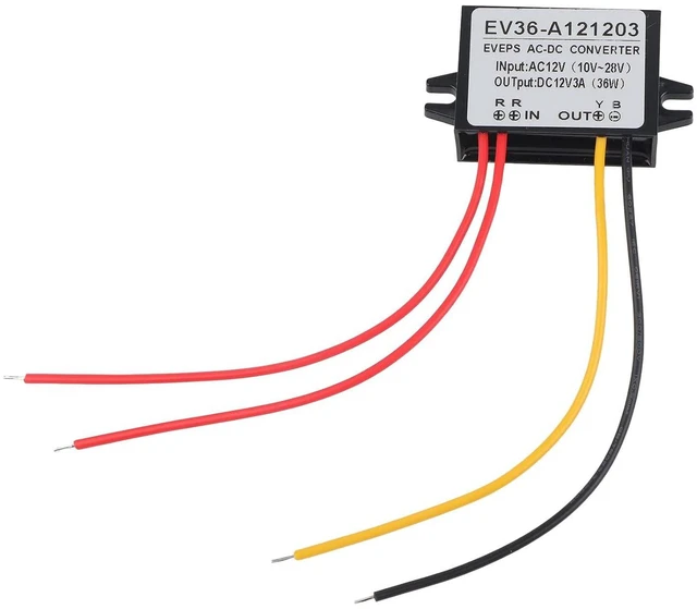Alt view image 5 of 7 - ACDC Converter, Overcurrent Overvoltage, Overcurrent, Short Circuit DC 12V Power Supply, Ip67 for Fan Car Screen Motor (3A)