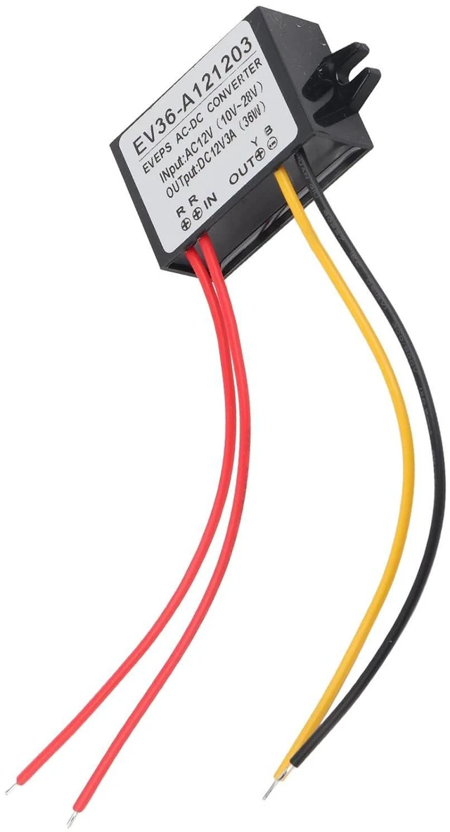 Alt view image 4 of 7 - ACDC Converter, Overcurrent Overvoltage, Overcurrent, Short Circuit DC 12V Power Supply, Ip67 for Fan Car Screen Motor (3A)