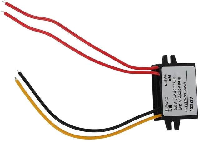 Alt view image 2 of 7 - ACDC Converter, Overcurrent Overvoltage, Overcurrent, Short Circuit DC 12V Power Supply, Ip67 for Fan Car Screen Motor (5A)