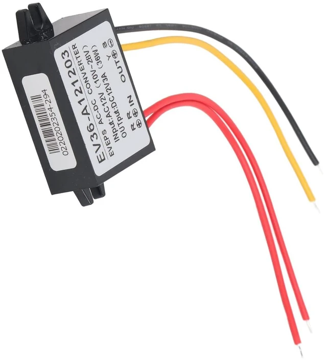 Alt view image 6 of 7 - ACDC Converter, Overcurrent Overvoltage, Overcurrent, Short Circuit DC 12V Power Supply, Ip67 for Fan Car Screen Motor (3A)