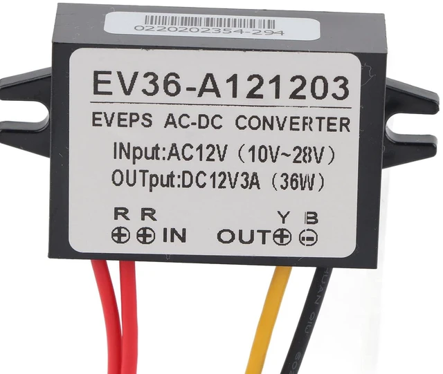 Alt view image 7 of 7 - ACDC Converter, Overcurrent Overvoltage, Overcurrent, Short Circuit DC 12V Power Supply, Ip67 for Fan Car Screen Motor (3A)