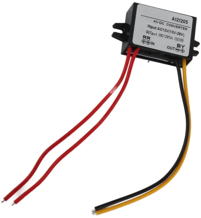 Alt view image 3 of 7 - ACDC Converter, Overcurrent Overvoltage, Overcurrent, Short Circuit DC 12V Power Supply, Ip67 for Fan Car Screen Motor (5A)