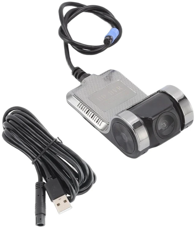 Main image of USB Dash Cam, 1080P DVR Dual Car Driving Recorder with Loop Recording, Motion Detection, ADAS Distance Warning Car Recorder for Vehicles