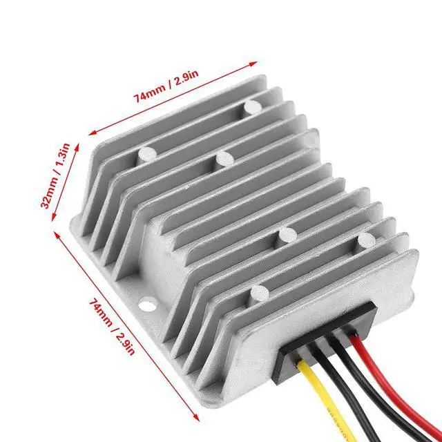 Alt view image 4 of 7 - DCDC Set Up Power Supply, Vehicles Volt Converter Regulator, 240W 10A Automatic Functions for Robots Pumps