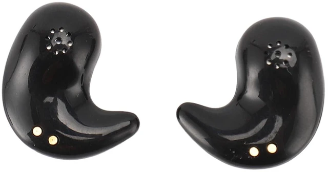 Alt view image 7 of 7 - Mini Bluetooth Earbuds, in Ear Stereo Earphones with Digital Display Charging Case, Mini for Sleep Work Music (Black)