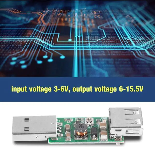 Alt view image 3 of 7 - USB Connector Design Output Voltage is Adjustable Adjustable Output Boost Module, Boost Converter, Shop for Home School Factory