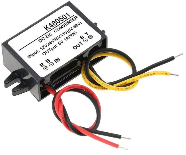 Main image of Overvoltage GYVRMK480501 StepDown Converter, DC Converter, Short Circuit for Car Led Screen Fan Monitor Camera
