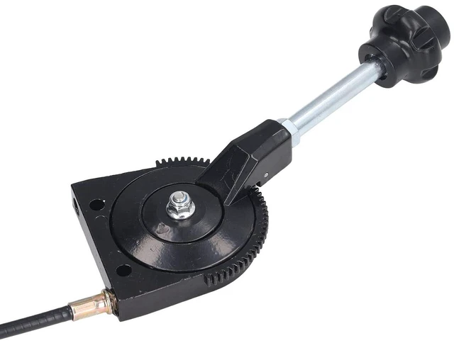 Alt view image 5 of 7 - Excavator Manual Throttle Cable, 3.5M Universal Throttle Cable Replacement Excavator Motor Control Cable, Stainless Steel Joint PU Tube for Motor Control Heavy Equipment Parts