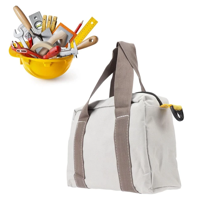 Alt view image 6 of 7 - Tool Bag, Large Capacity Storage, Wear Portable and Universal, Convenient Wide Mouth for Auto Repair, Woodworking, Technicians (14in)