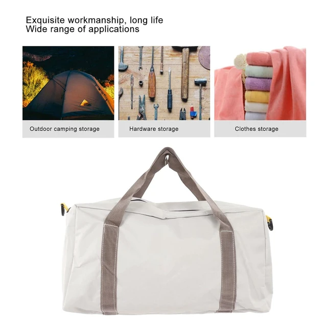 Alt view image 2 of 7 - Tool Bag, Large Capacity Storage, Wear Portable and Universal, Convenient Wide Mouth for Auto Repair, Woodworking, Technicians (18in)