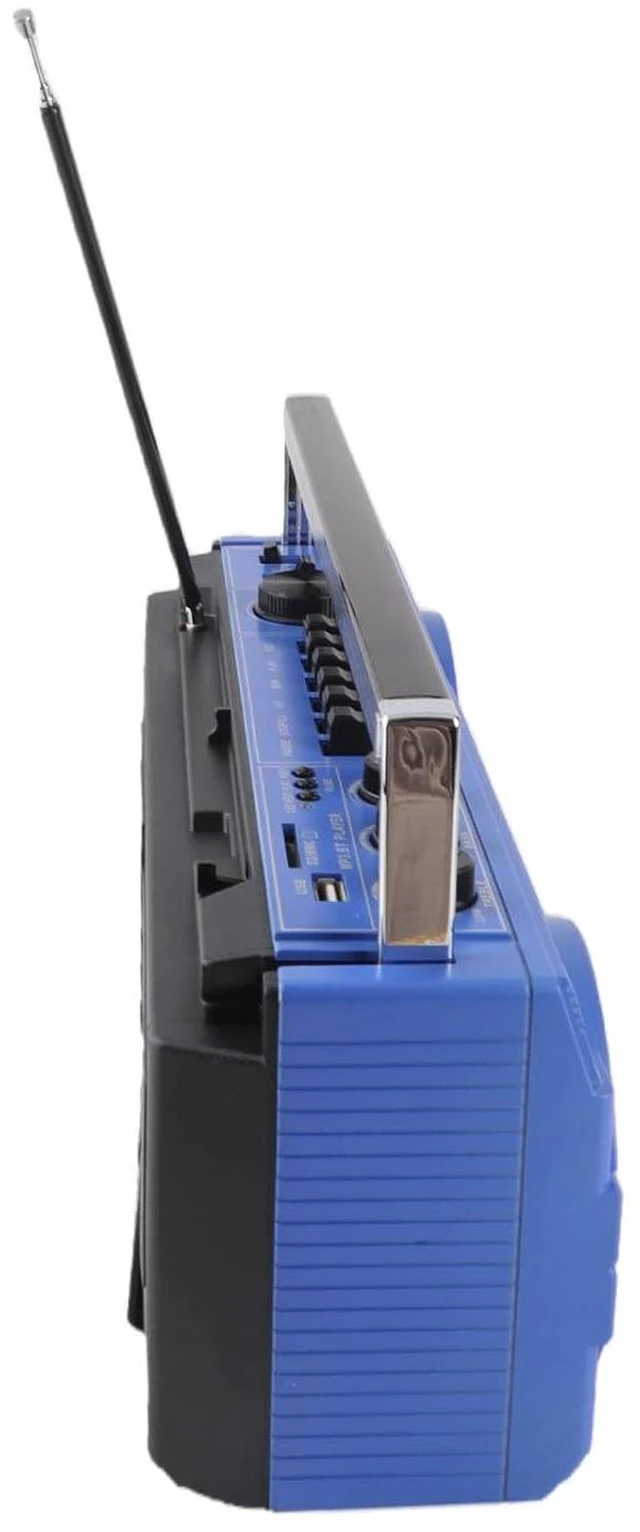Alt view image 7 of 7 - Portable Cassette Player, Retro Blueooth, AM FM SW Radio Stereo Cassette Tape Player with Big Speaker and Earphone Jack, USB Port, Aux in Tape Recorder (US Plug)