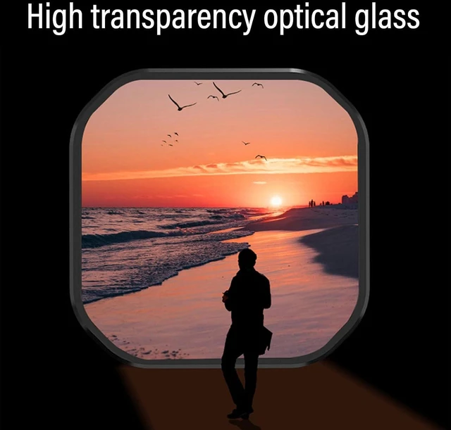Alt view image 4 of 7 - ND16 Filter for 360 Ace Pro 2, Multi Coated & Optical Glass Neutral Density Filter Snap on Quick Release ND Filter with Storage Box for Ace Pro 2 Action Cameras Accessories