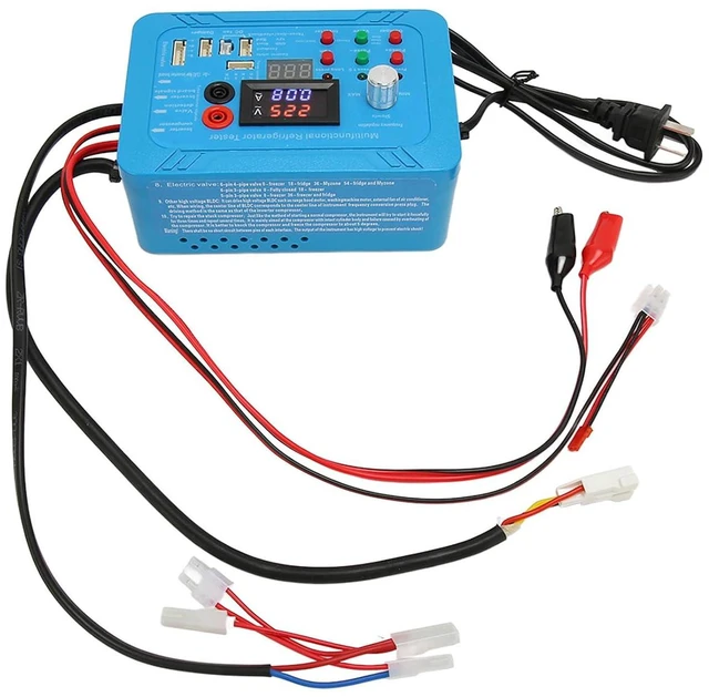Alt view image 6 of 7 - Inverter Refrigerator Tester, Variable Frequency Board Testing Instrument with Solenoid Valve Repair Tool US Plug 110V