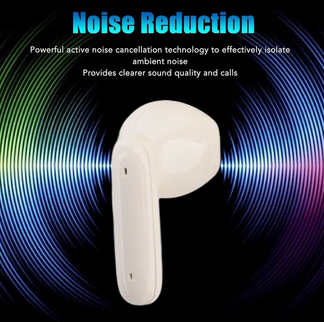 Alt view image 4 of 7 - Wireless Earbuds, Noise Reduction Low Latency Bluetooth Headphones with Digital Display Charging Case, Stereo Earphones for Sports Workout Gaming, pthxv236zu