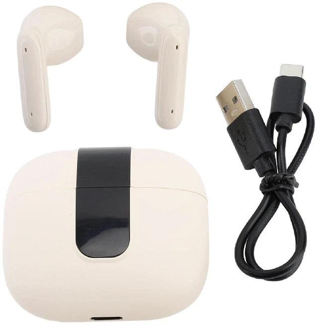 Alt view image 7 of 7 - Wireless Earbuds, Noise Reduction Low Latency Bluetooth Headphones with Digital Display Charging Case, Stereo Earphones for Sports Workout Gaming, pthxv236zu