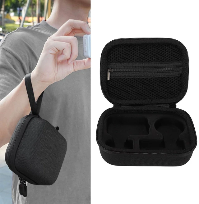 Alt view image 7 of 7 - Camera Carry Case, Shock Proof PU Travel Bag Organizer for Action Camera with Multiple Compartments, Portable Storage